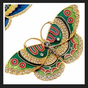 Metropolitan Museum of Art Enamel Butterfly Pin